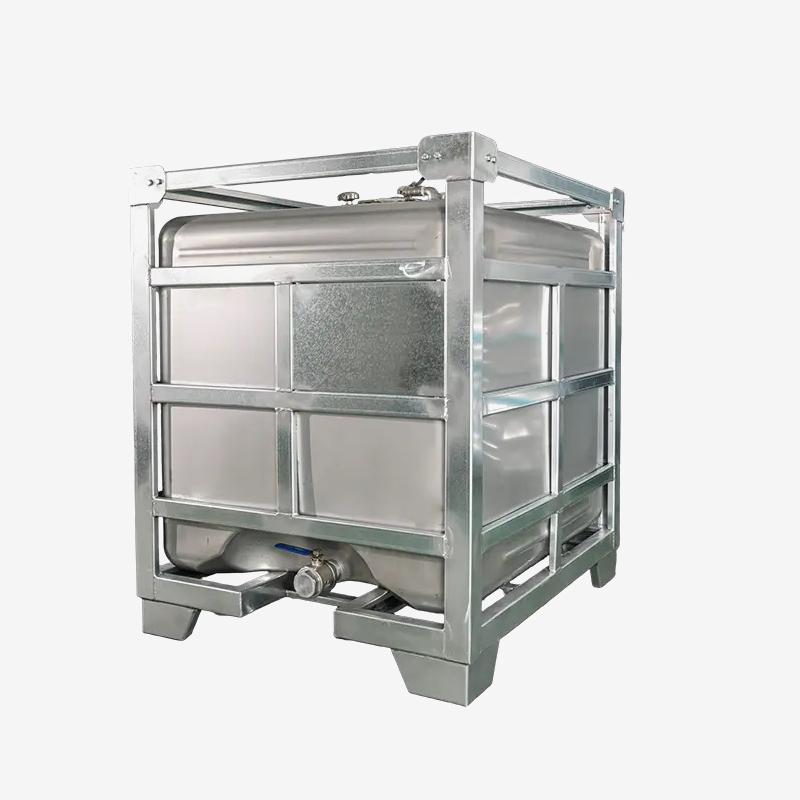 1000L 304 Reinforced Stainless Steel IBC Tonne Container