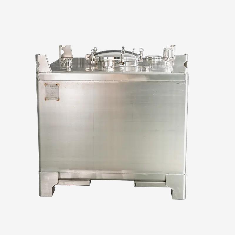 1000L 304 Stainless Steel Square Drum