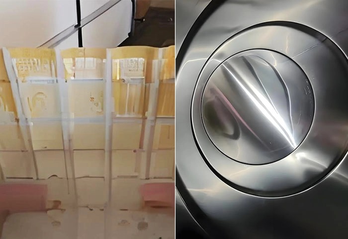 Internal comparison between food-grade stainless steel ton barrels and non-food-grade ton barrels after use.jpg