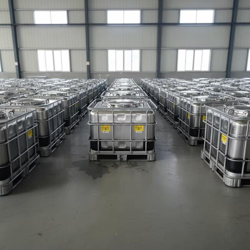 IBC Stainless Steel Tank Horizontal 500L