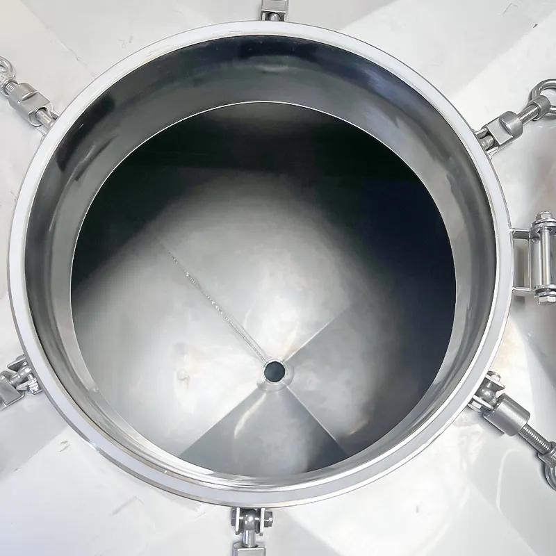 SS Square Tank with Ss Angle Frame