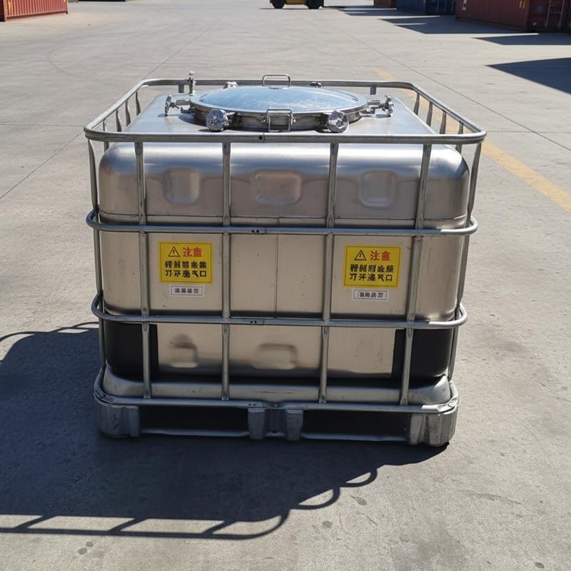 IBC Stainless Steel Tank Horizontal 500L